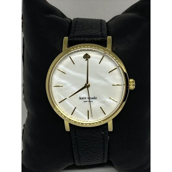 Kate Spade New York Metro 0073 Women\'s Black Leather Analog Dial Watch EY416 main image 7